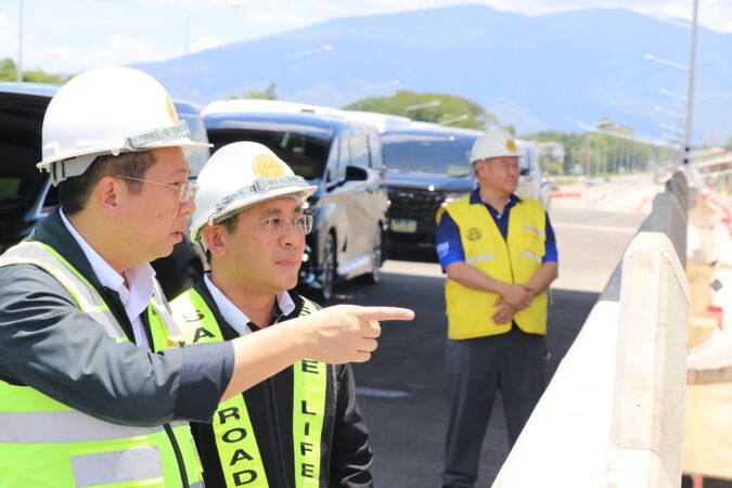 “ภัทรพงศ์” ติดตามโครงการคมนาคมเชียงใหม่ เร่งพัฒนาโครงข่ายทางหลวง แก้ปัญหาจราจร รองรับเศรษฐกิจท่องเที่ยวภาคเหนือ